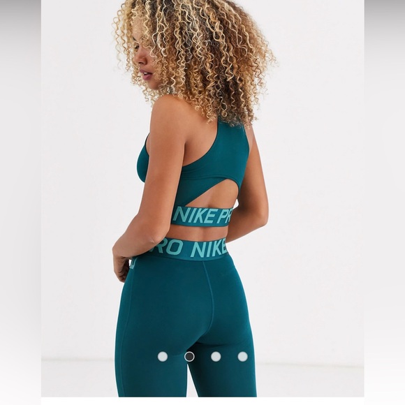 Nike Pro Intertwist 2.0 Training Crossover Set in Teal - Picture 5 of 8